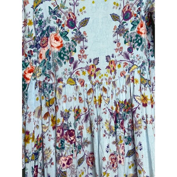 Jak & Peppar Girls 7 Floral Boho Western Fairy Duster Kimono - Picture 6 of 10